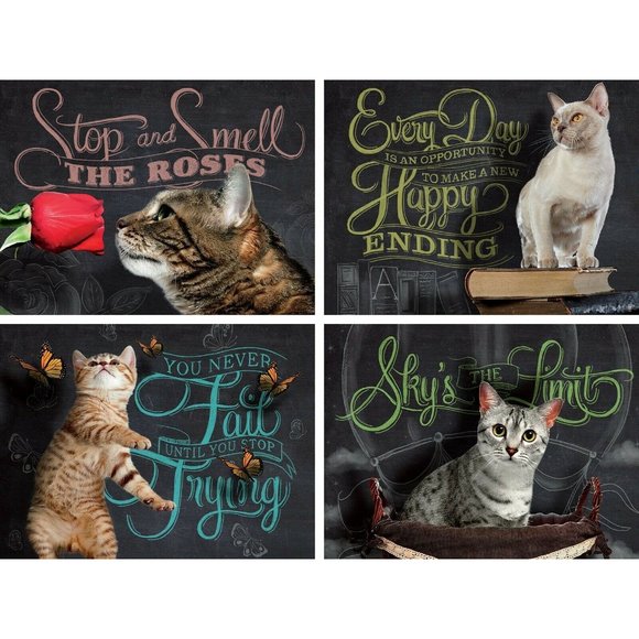 Catspirations 500-Piece Puzzle - Picture 1 of 2